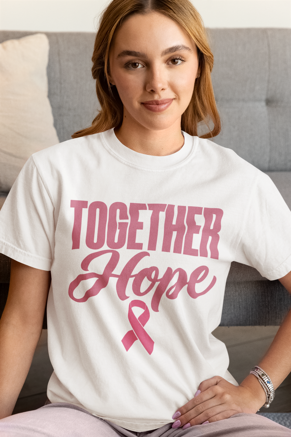 Together In Hope | Breast Cancer Awareness Tee