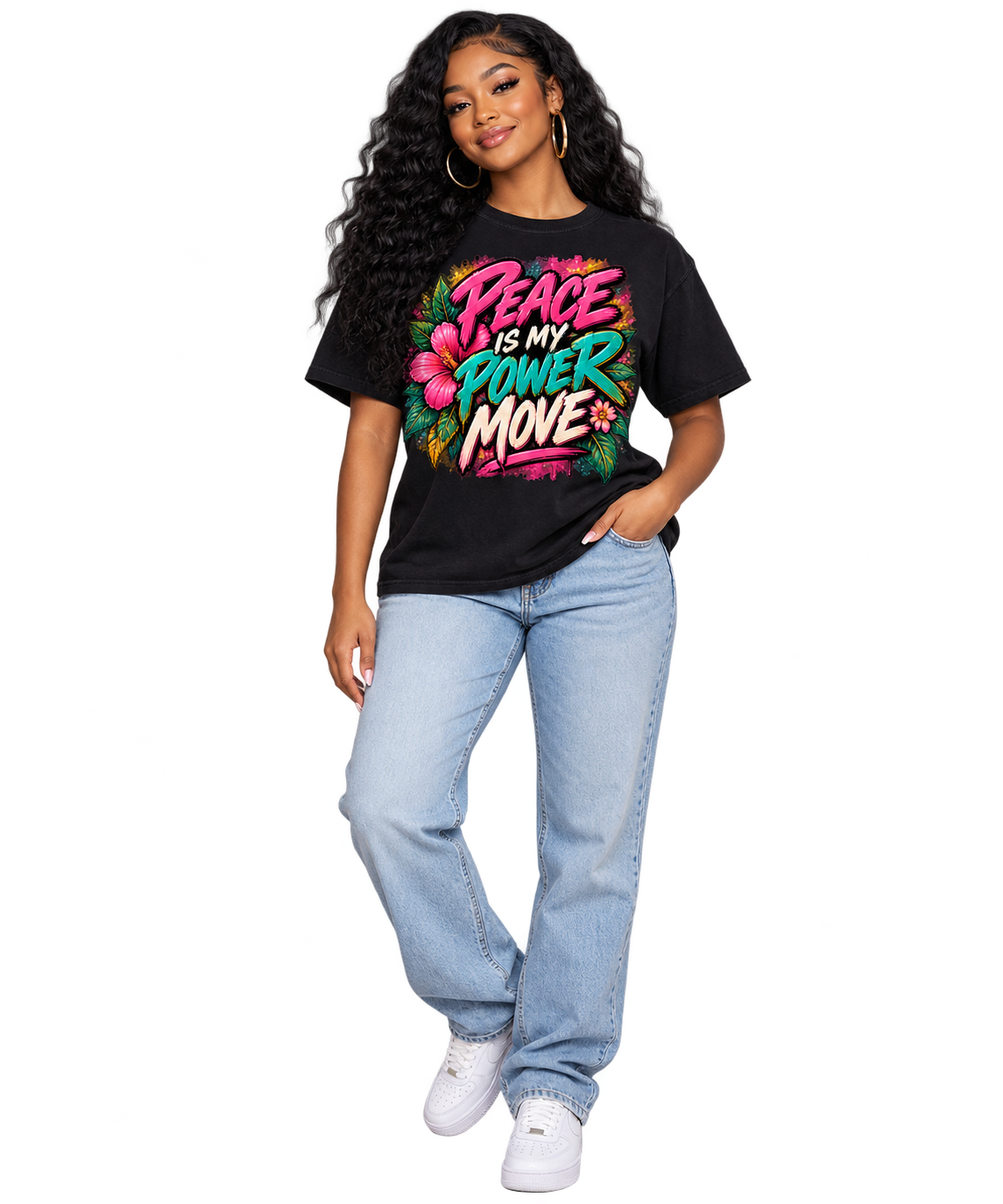 Peace Is My Power Move Tee | Comfort Colors 1717