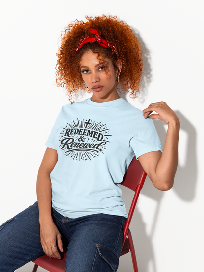 Redeemed & Renewed – Faith Meets Fashion | Garment-Dyed Tee