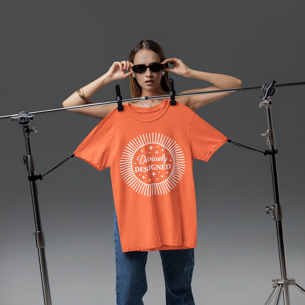 Divinely Designed Tee – Faith Meets Fashion | Garment-Dyed Tee